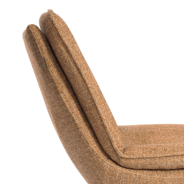 Кресло лаунж Cosmo велюр/букле, VT shape amber фото № 11