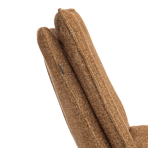 Кресло лаунж Cosmo велюр/букле, VT shape amber фото № 11