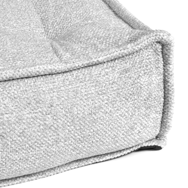 Модуль мягкий нижний Miracle велюр/букле, VT shape silver, 82x81x24 см фото № 5