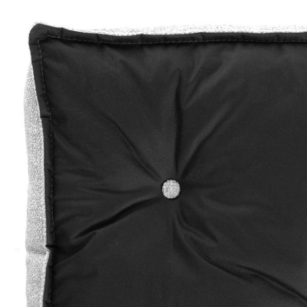 Модуль мягкий нижний Miracle велюр/букле, VT shape silver, 82x81x24 см фото № 7