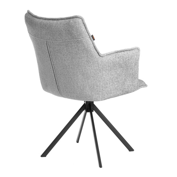 Кресло Lutz/Луц опора 360, велюр/букле, VT shape silver фото № 3