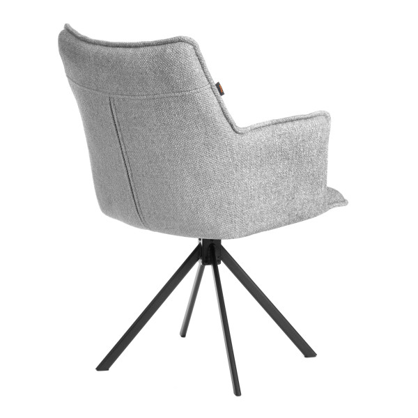 Кресло Lutz/Луц опора 360, велюр/букле, VT shape silver фото № 3