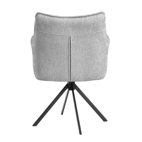 Кресло Lutz/Луц опора 360, велюр/букле, VT shape silver фото № 4