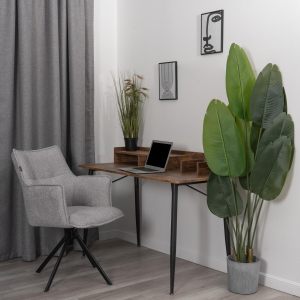 Кресло Lutz/Луц опора 360, велюр/букле, VT shape silver фото № 15