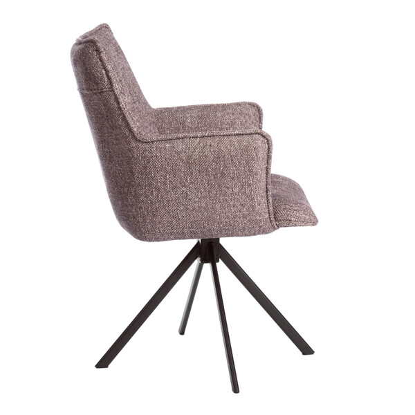 Кресло Lutz/Луц опора 360, велюр/букле, VT shape wood rose фото № 2