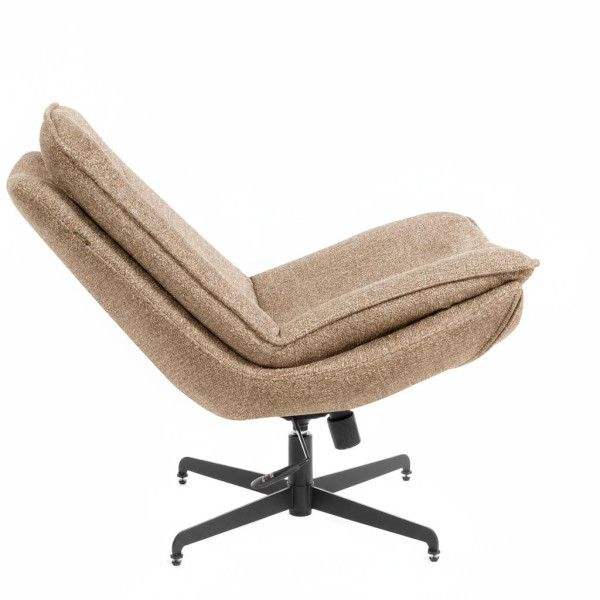 Кресло лаунж Cosmo велюр/букле, VT shape latte фото № 3