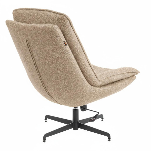 Кресло лаунж Cosmo велюр/букле, VT shape latte фото № 4