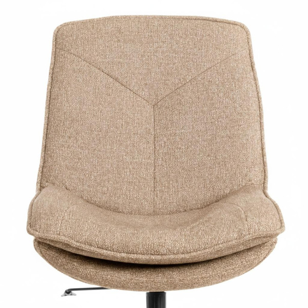 Кресло лаунж Cosmo велюр/букле, VT shape latte фото № 7