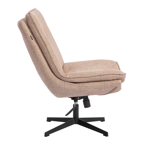 Кресло лаунж Cosmo велюр/букле, VT shape latte фото № 2