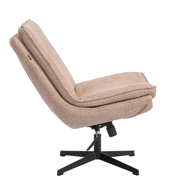 Кресло лаунж Cosmo велюр/букле, VT shape latte фото № 3