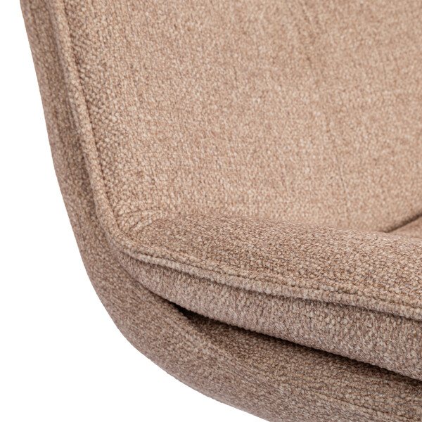 Кресло лаунж Cosmo велюр/букле, VT shape latte фото № 8