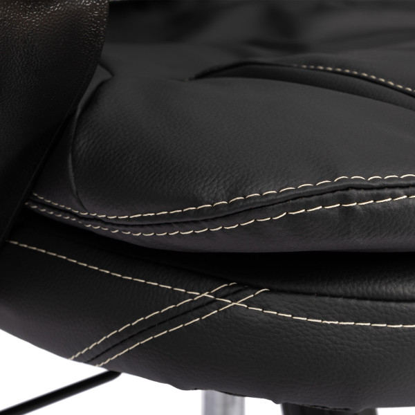 Кресло COMFORT Lux (22) metalBL кож/зам, черный, 36-6 фото № 11