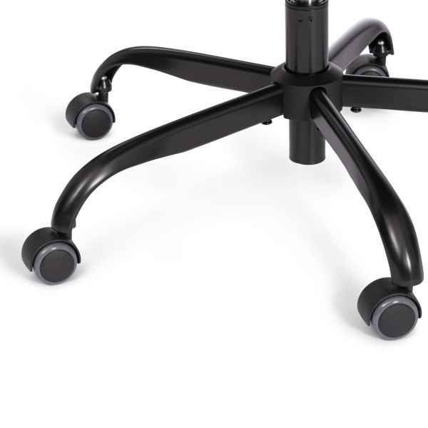 Кресло COMFORT Lux (22) metalBL кож/зам, черный, 36-6 фото № 15