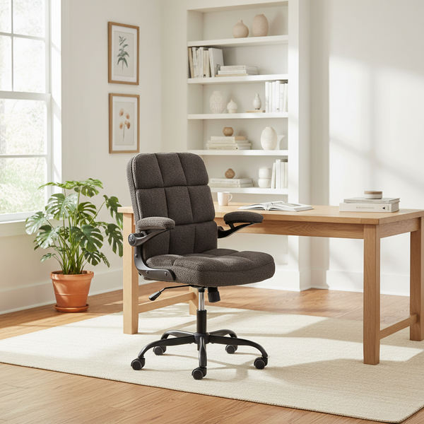 Кресло Lugano ткань teddy, серый фото № 13