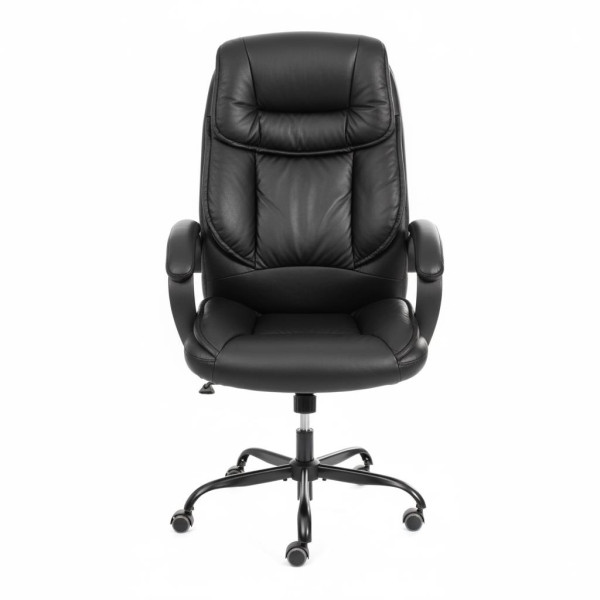 Кресло OREON metalBL кож/зам, черный, 36-6 фото № 5