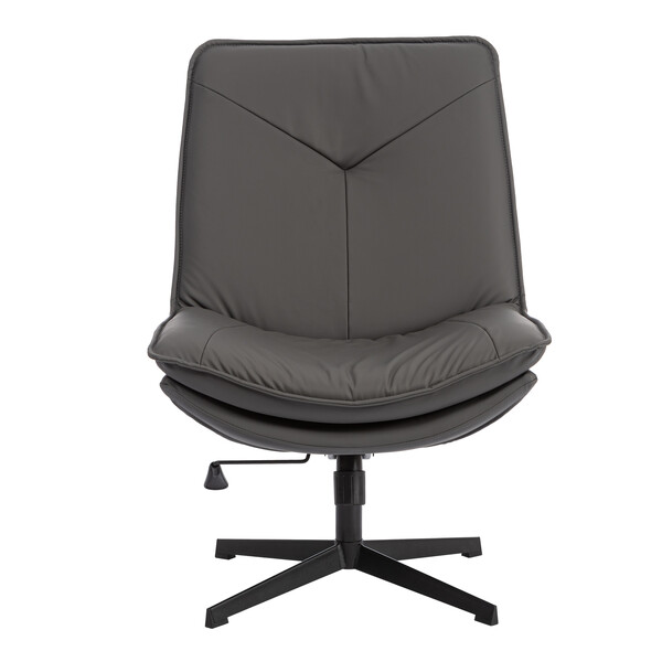 Кресло лаунж Cosmo экокожа, Sharp Графит фото № 6