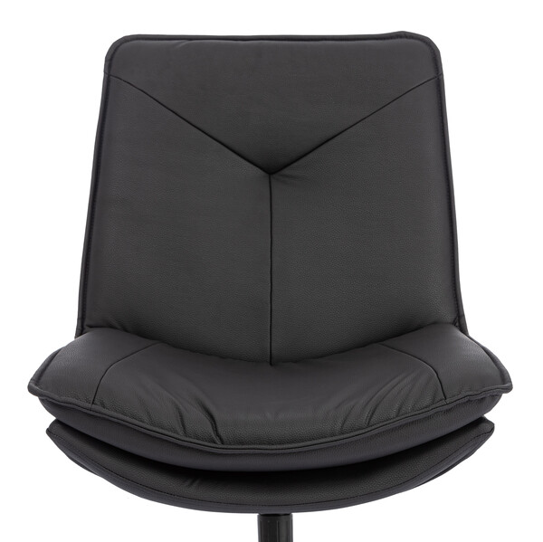 Кресло лаунж Cosmo экокожа, Sharp Чёрный фото № 7