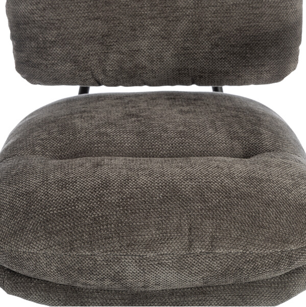 Кресло BUNNY ткань, серый фото № 8