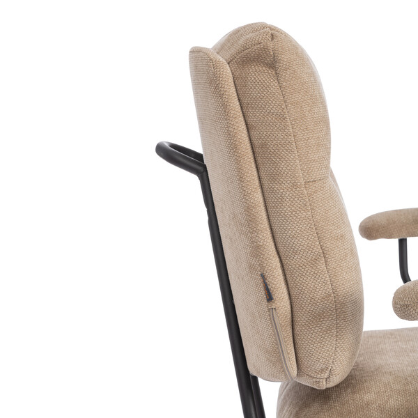 Кресло BUNNY ткань, бежевый фото № 13