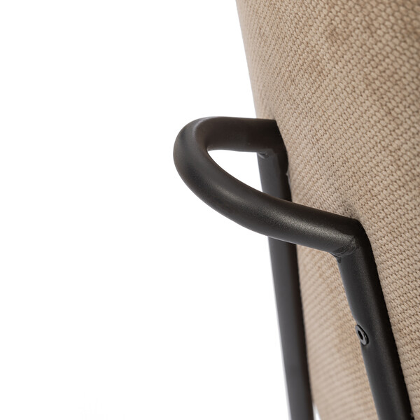 Кресло BUNNY ткань, бежевый фото № 14