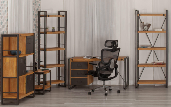 Стол письменный Secret De Maison «City» (mod. CTY L09-3D) (Коричневый дым) фото № 12