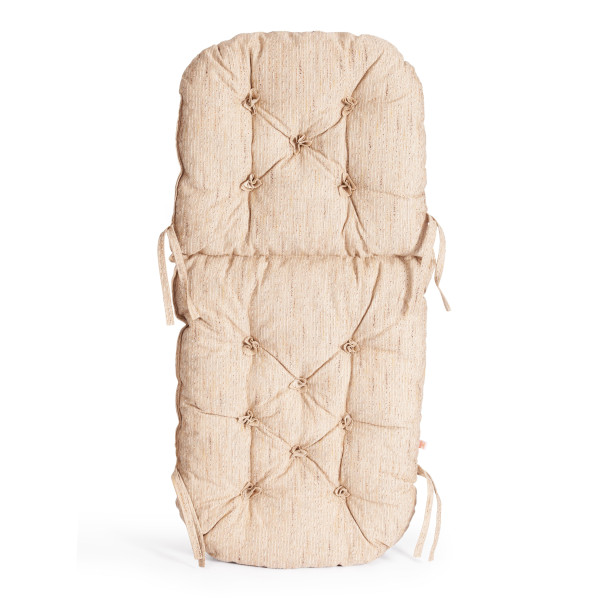 Кресло-качалка из ротанга «Флорес» (Flores 5005) + Подушка (Коньяк) фото № 19