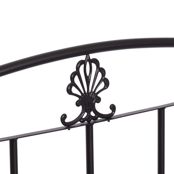 Металлическая двуспальная кровать Румба (Rumba) AT-203 (металлический каркас) + металлическое основание(160см x 200см) фото № 10