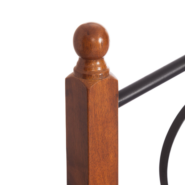 Металлическая двуспальная кровать Румба (Rumba) AT-203 (металлический каркас) + металлическое основание(160см x 200см) фото № 14