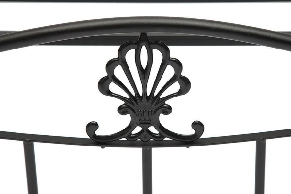 Металлическая двуспальная кровать Румба (Rumba) AT-203 (металлический каркас) + металлическое основание (120см x 200см) фото № 2