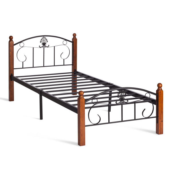 Металлическая кровать Румба (Rumba) AT-203 (металлический каркас) + металлическое основание (90см x 200см) фото № 2