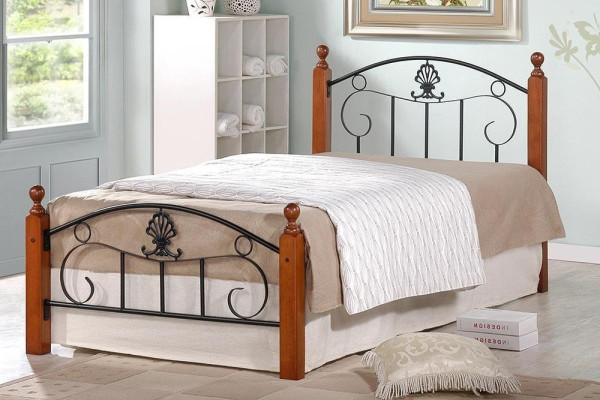 Металлическая кровать Румба (Rumba) AT-203 (металлический каркас) + металлическое основание (90см x 200см) фото № 15