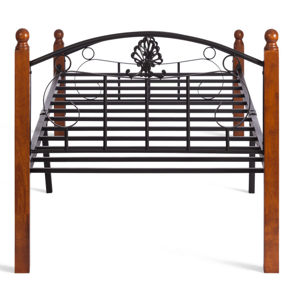 Металлическая кровать Румба (Rumba) AT-203 (металлический каркас) + металлическое основание (90см x 200см) фото № 4