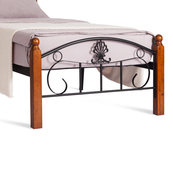 Металлическая кровать Румба (Rumba) AT-203 (металлический каркас) + металлическое основание (90см x 200см) фото № 8