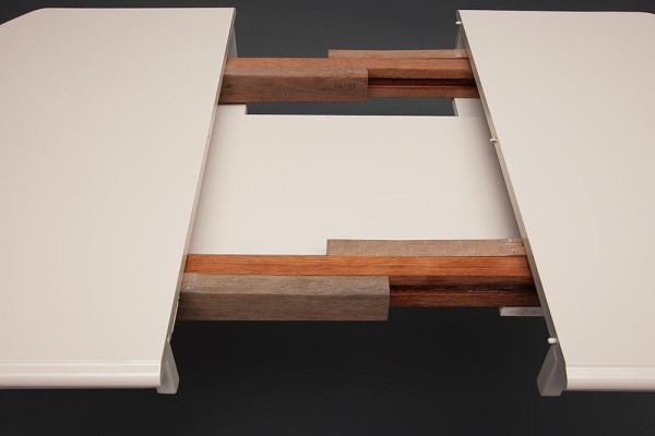 Стол обеденный раздвижной «Модена» (Modena) (Ivory white (слоновая кость) фото № 3