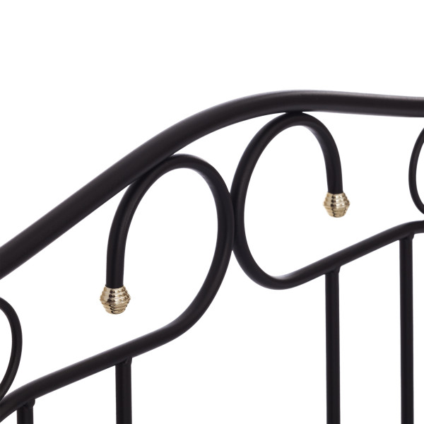 Металлическая кровать AT 808 (металлический каркас) + металлическое основание (90см x 200см) фото № 10