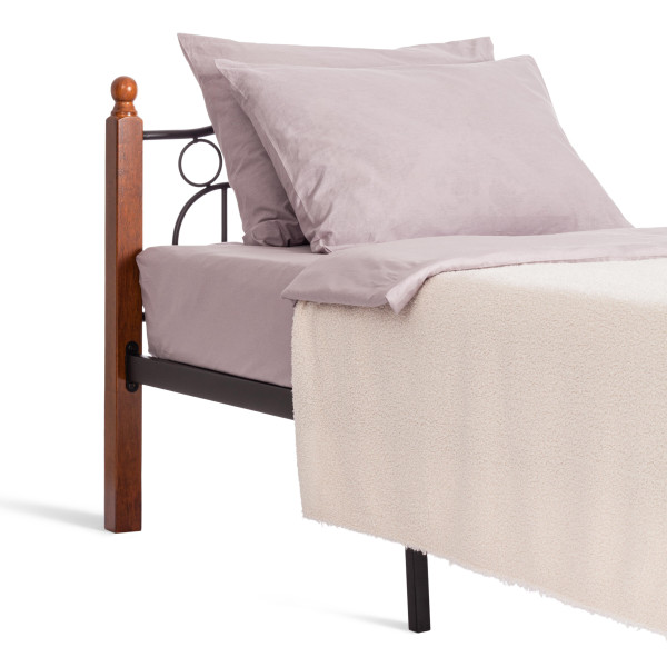 Металлическая кровать AT 808 (металлический каркас) + металлическое основание (90см x 200см) фото № 6