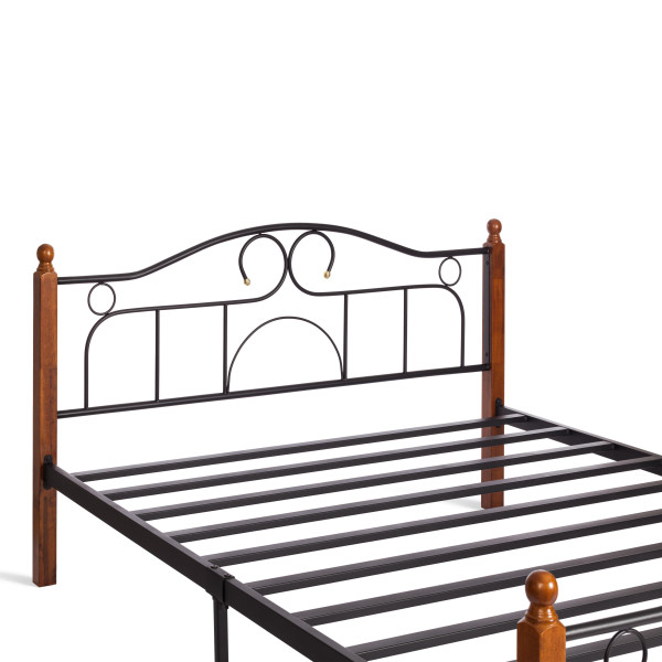 Металлическая кровать AT 808 (металлический каркас) + металлическое основание (160см x 200см) фото № 7