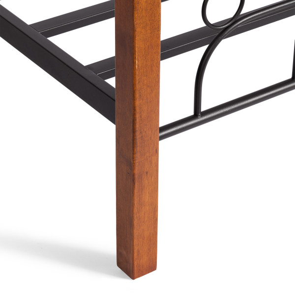 Металлическая кровать AT 808 (металлический каркас) + металлическое основание (160см x 200см) фото № 17