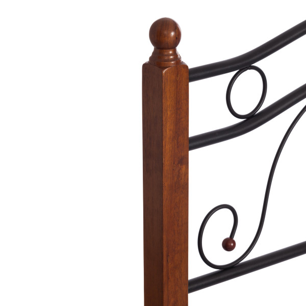 Кровать кованая AT 803 (металлический каркас) + основание (120см x 200см) фото № 15