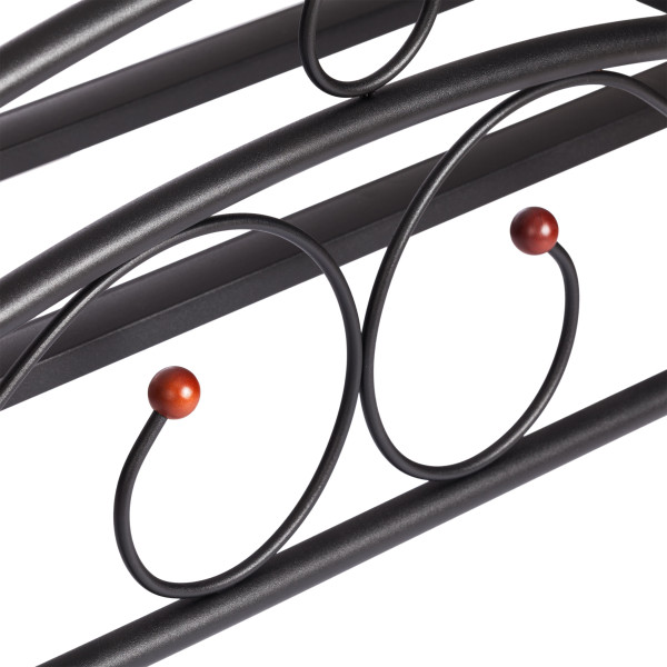 Кровать кованая AT 803 (металлический каркас) + основание (120см x 200см) фото № 16