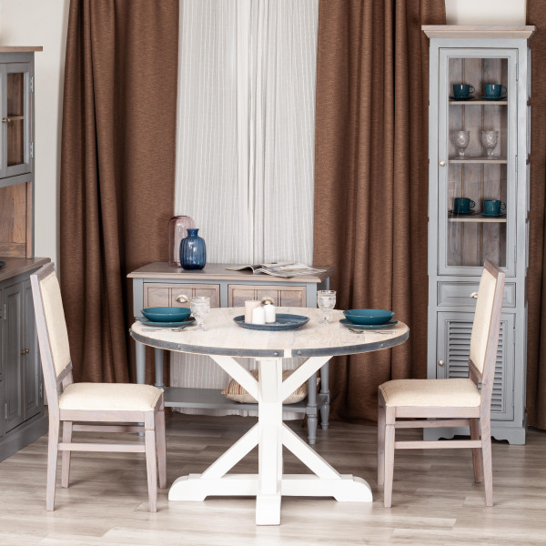 Стол обеденный Secret De Maison «Riviera» (mod. 2112) (Antique White/Whitewash) фото № 7