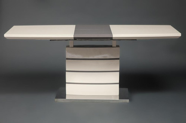 Стол раскладной «Wolf» (mod. 8053-2) (слоновая кость/латте, 140/180x80x76см) фото № 10