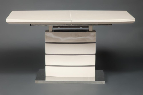 Стол раскладной «Wolf» (mod. 8053-2) (слоновая кость/латте, 140/180x80x76см) фото № 8