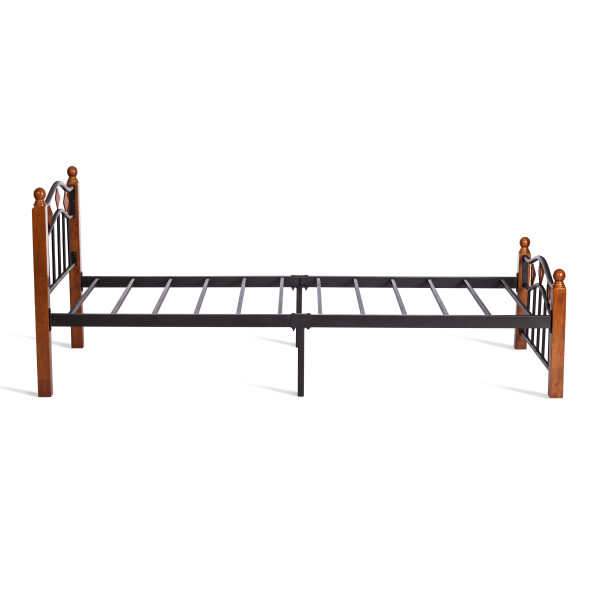 Кровать кованая AT 126 (металлический каркас) + металлическое основание (90см x 200см) фото № 3