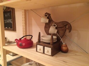 Настенный буфет с чашками и блюдцами Secret De Maison Chateau (С-1811) (Натуральный) в Ростове-на-Дону фото покупателя №1