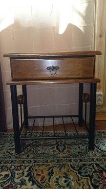 Тумба прикроватная AT-300 (Красный дуб) в Ростове-на-Дону фото покупателя №1