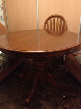 Стол обеденный раздвижной 4260 PPP (Дуб в красноту) в Ростове-на-Дону фото покупателя №1