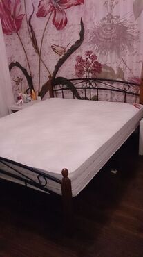 Кровать AT 8077 (металлический каркас) + металлическое основание (120см x 200см) в Ростове-на-Дону фото покупателя №2