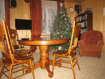 Стол обеденный раскладной «Chandler» 4872 STC (дуб в красноту) (Дуб в красноту) в Ростове-на-Дону фото покупателя №1