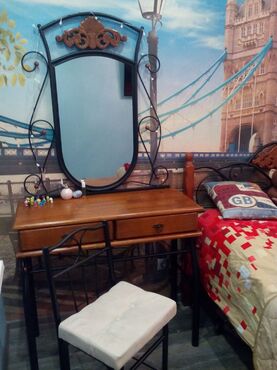 Туалетный столик со стулом «Канцона» (Canzona White) (Белый) в Ростове-на-Дону фото покупателя №1